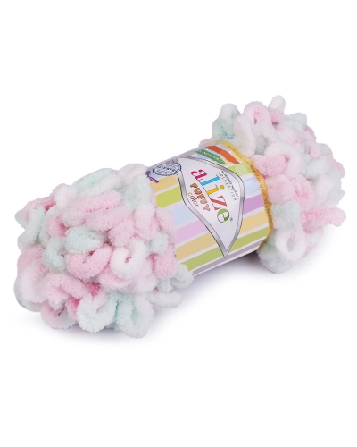Pletacia priadza Alize Puffy color 100 g - 1 ks | Mimib