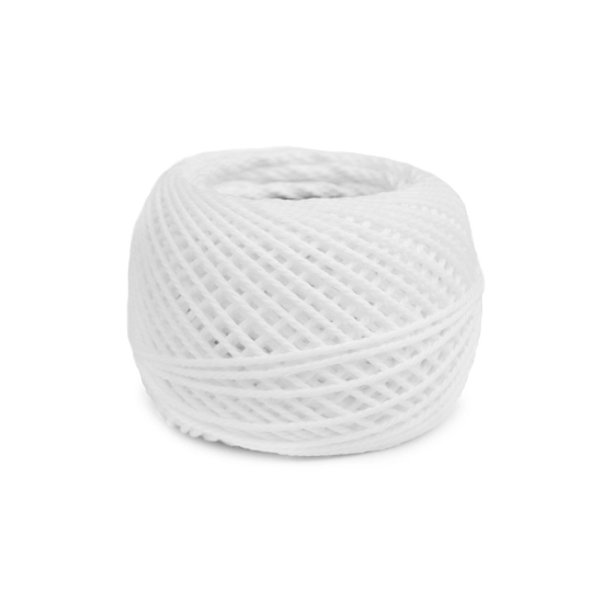 Bavlnená priadza macrame / háčkovacia 40 g rozčesávacia - 1 ks | Mimib