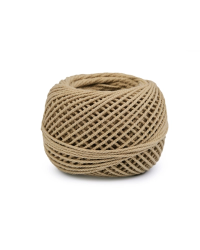 Bavlnená priadza macrame / háčkovacia 40 g rozčesávacia - 1 ks | Mimib
