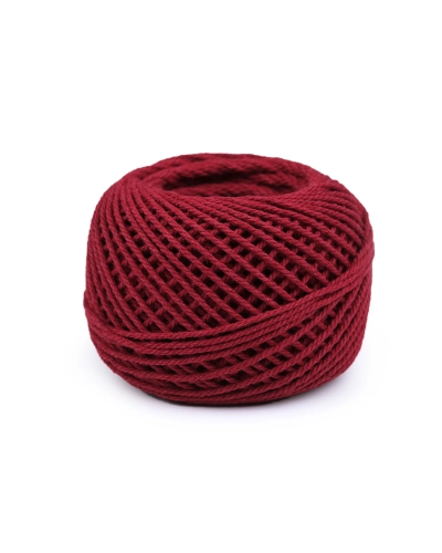 Bavlnená priadza macrame / háčkovacia 40 g rozčesávacia - 1 ks | Mimib
