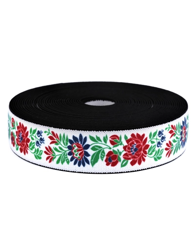 Gumička folklór šírka 40 mm - 1 m | Mimib