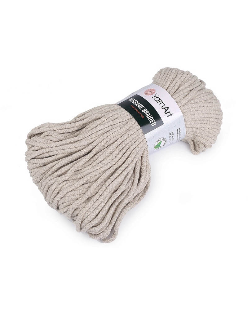 Pletacia priadza Macrame Braided 250 g - 1 ks | Mimib