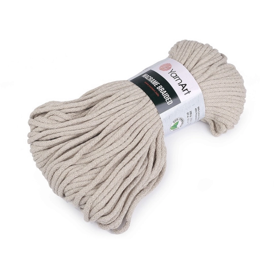 Pletacia priadza Macrame Braided 250 g - 1 ks | Mimib