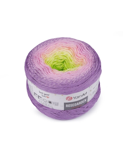 Bavlnená pletacia priadza Rosegarden 250 g - 1 ks | Mimib