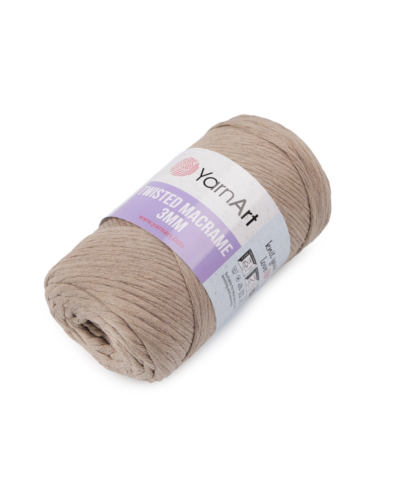 Pletacia priadza Twisted Macrame 250 g rozčesávacia - 1 ks | Mimib