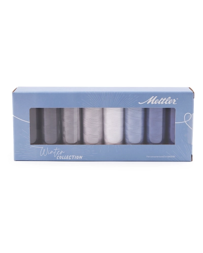 Sada bavlnených nití Silk-finish Mettler 8x150 m - 1 sada | Mimib