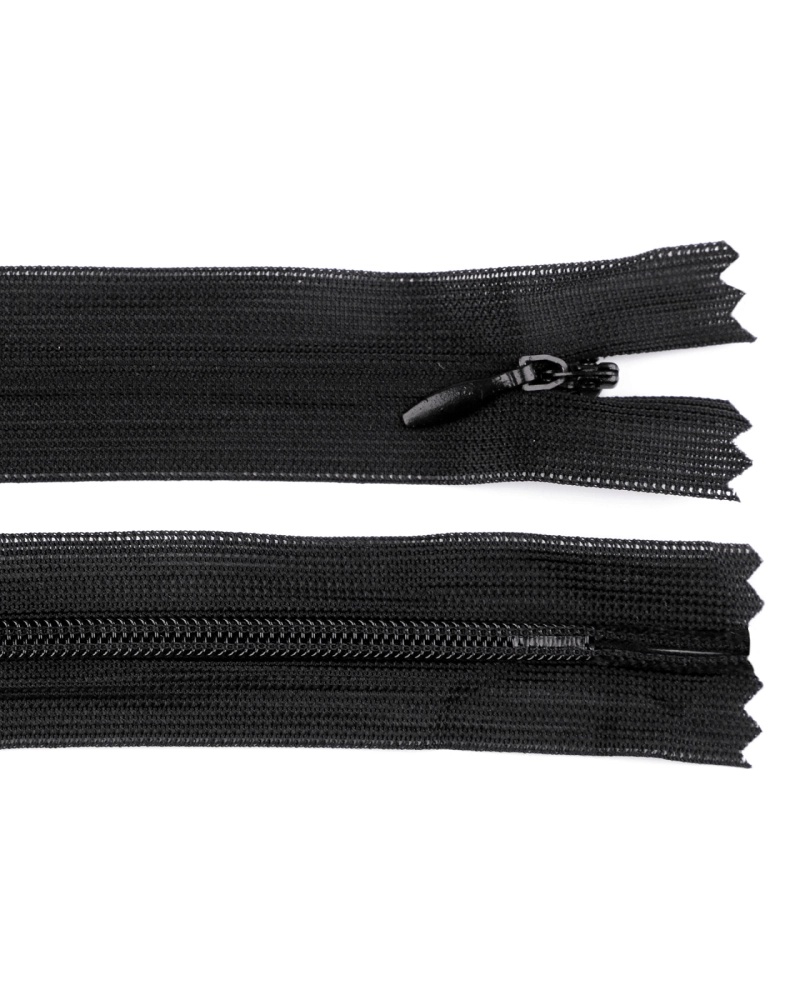 Špirálový zips skrytý No 3 dĺžka 65 cm dederon - 1 ks | Mimib