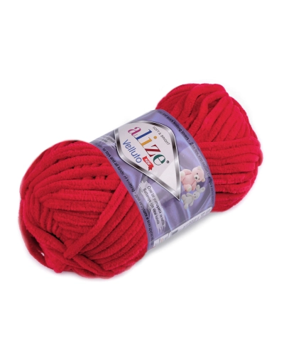 Pletacia ženilková priadza Alize Velluto 100 g - 1 ks