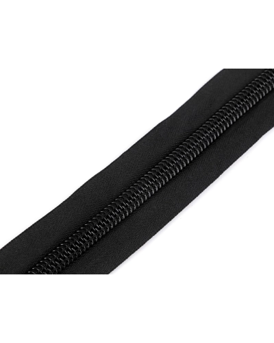 Zips stanový špirálový No 10 s obojstranným jazdcom dĺžka 195 cm - 1 ks