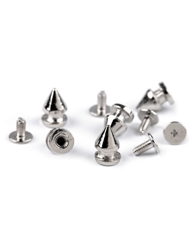 Ozdobný skrutkovací hrot / nit / nožičky na kabelky Ø8 mm - 5 pár | Mimib