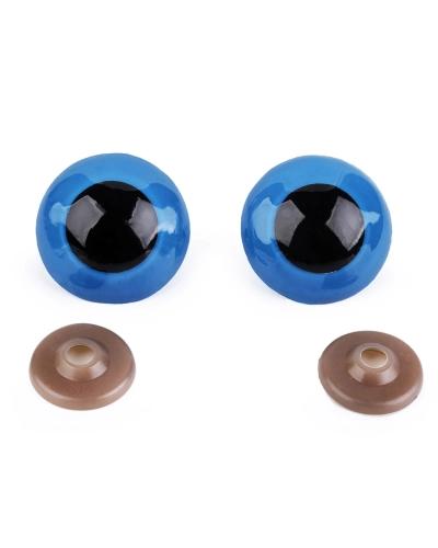 Oči veľké s poistkou Ø40 mm - 2 sada | Mimib