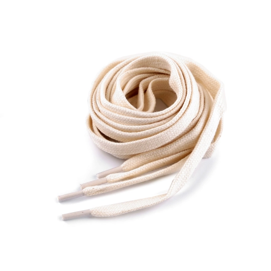 Bavlnené šnúrky do topánok/tenisiek/mikín dĺžka 130 cm - 10 ks | Mimib