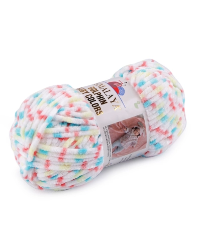 Pletacia ženilková priadza Dolphin Baby Colors 100 g - 1 ks | Mimib