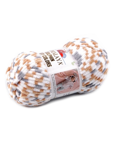 Pletacia ženilková priadza Dolphin Baby Colors 100 g - 1 ks | Mimib