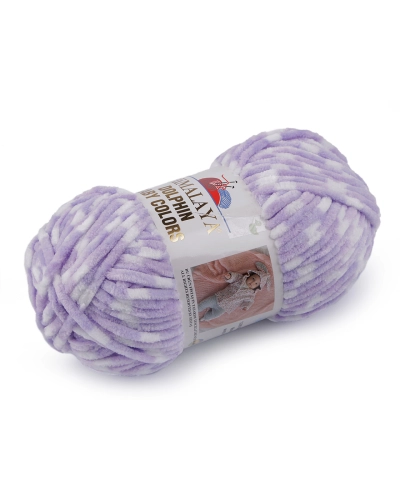 Pletacia ženilková priadza Dolphin Baby Colors 100 g - 1 ks | Mimib