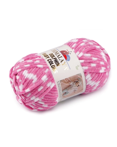 Pletacia ženilková priadza Dolphin Baby Colors 100 g - 1 ks | Mimib