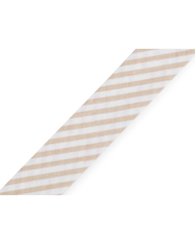 Šikmý prúžok bavlnená bodka, káro, hviezdy, jemný prúžok šírka 20 mm zažehlený - 15 m | Mimib