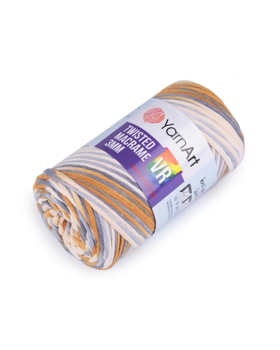 Pletacia priadza Twisted Macrame 250 g rozčesávacia - 1 ks | Mimib