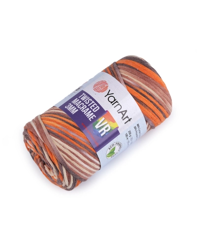 Pletacia priadza Twisted Macrame 250 g rozčesávacia - 1 ks | Mimib