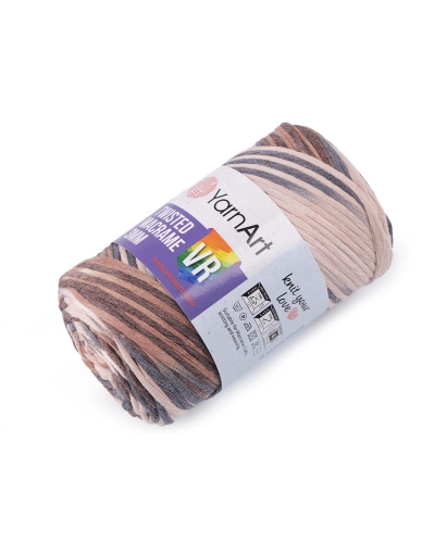 Pletacia priadza Twisted Macrame 250 g rozčesávacia - 1 ks | Mimib