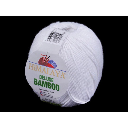 Pletacia priadza Deluxe Bamboo 100 g - 1 ks | Mimib