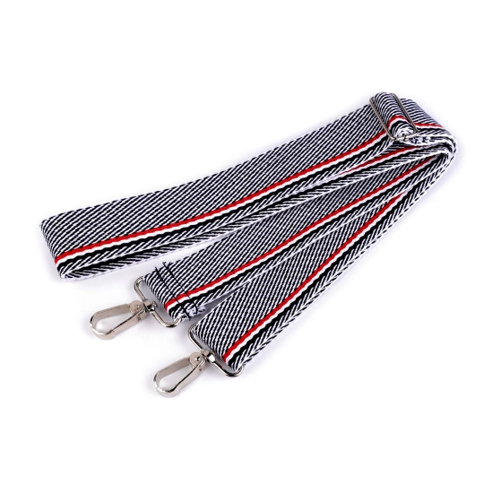 Popruh na tašku s karabínami šírka 3,8 cm - 1 ks | Mimib