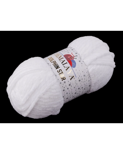Pletacia ženilková priadza s lurexovým vláknom Dolphin Star 100 g - 1 ks | Mimib