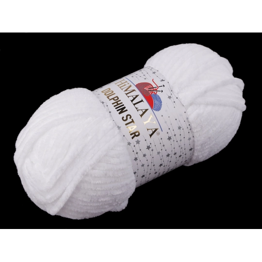Pletacia ženilková priadza s lurexovým vláknom Dolphin Star 100 g - 1 ks | Mimib