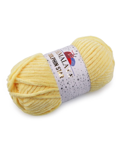 Pletacia ženilková priadza s lurexovým vláknom Dolphin Star 100 g - 1 ks | Mimib