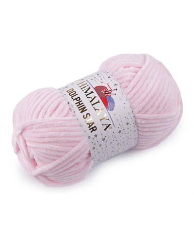 Pletacia ženilková priadza s lurexovým vláknom Dolphin Star 100 g - 1 ks | Mimib