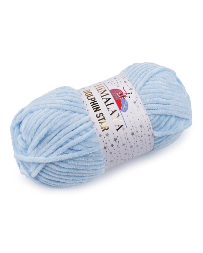 Pletacia ženilková priadza s lurexovým vláknom Dolphin Star 100 g - 1 ks | Mimib