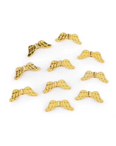 Ozdobný diel anjelské krídla 12x29 mm - 10 ks | Mimib