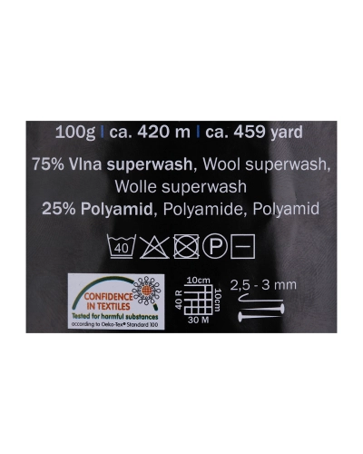 Pletacia priadza Best Socks samovzorovacia / ponožkovka 100 g - 1 ks | Mimib
