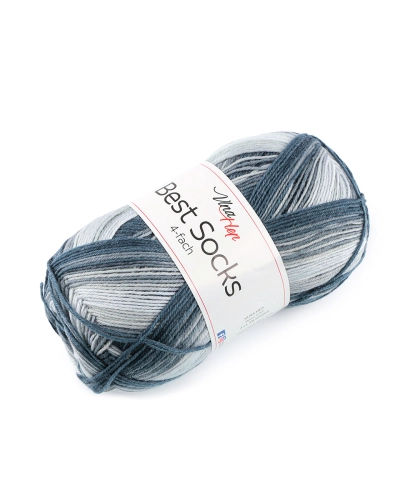 Pletacia priadza Best Socks samovzorovacia / ponožkovka 100 g - 1 ks | Mimib