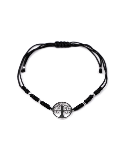 Náramok shamballa strom života z nerezovej ocele - 1 ks | Mimib