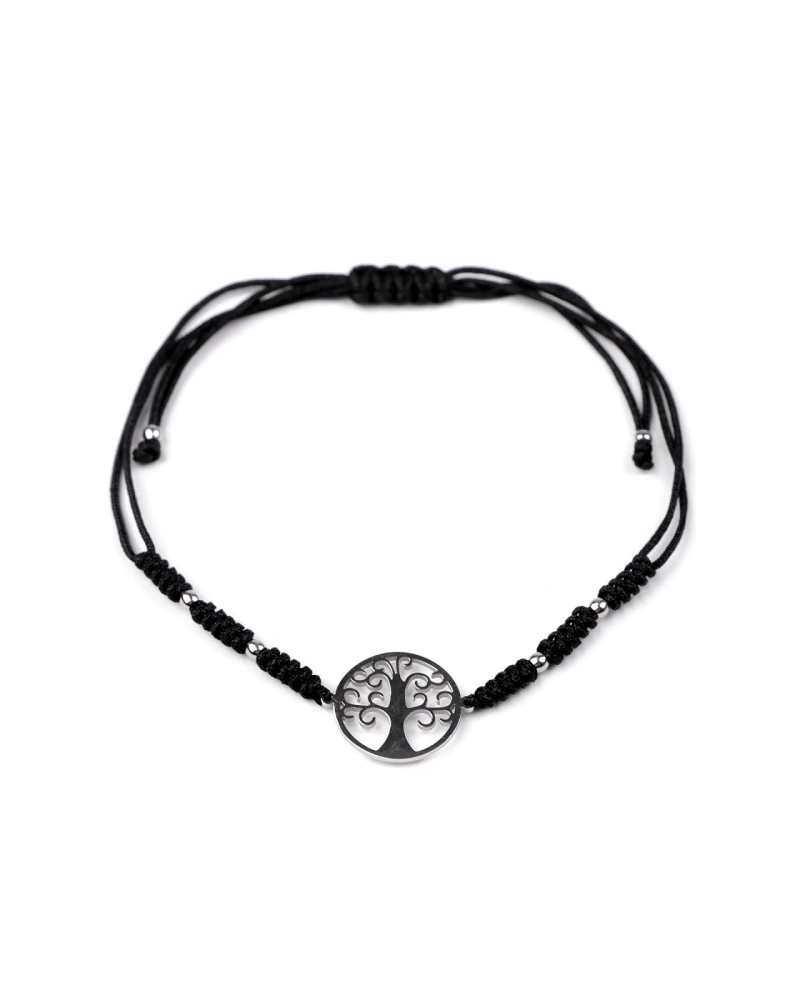 Náramok shamballa strom života z nerezovej ocele - 1 ks | Mimib