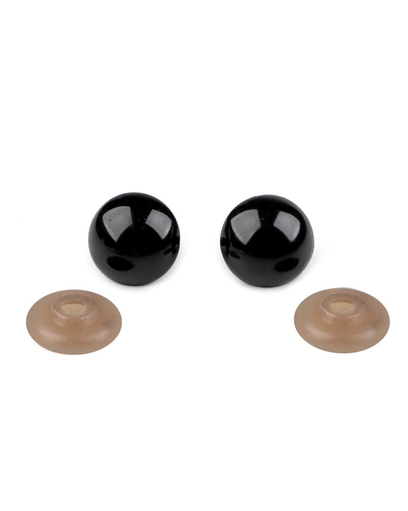 Oči s poistkou Ø20 mm - 10 sada | Mimib
