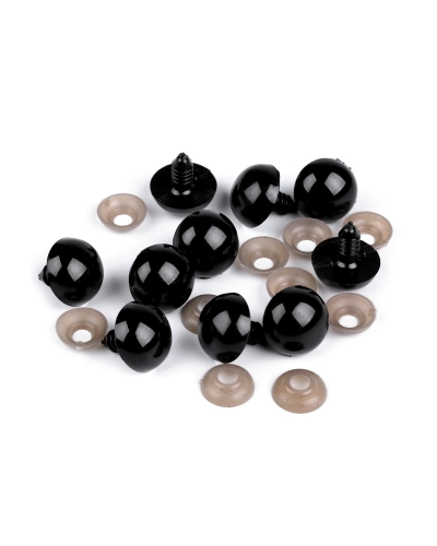 Oči s poistkou Ø18 mm - 10 sada | Mimib
