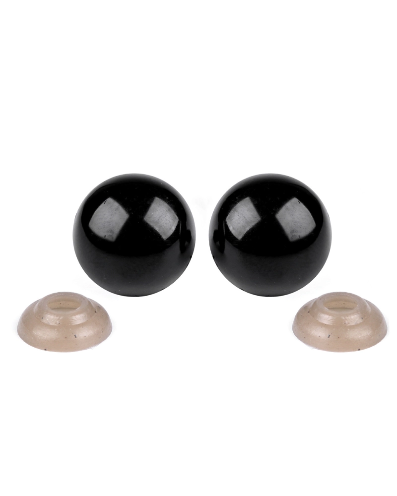 Oči s poistkou Ø18 mm - 10 sada | Mimib