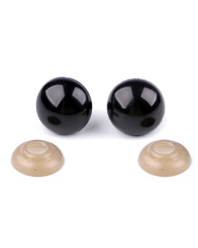 Oči s poistkou Ø16 mm - 10 sada | Mimib