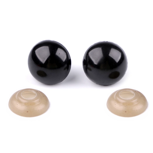 Oči s poistkou Ø16 mm - 10 sada | Mimib