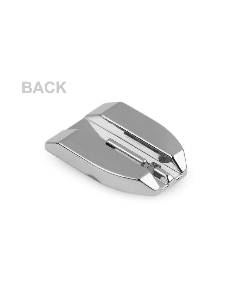 Pätka na skrytý zips kovová - 1 ks