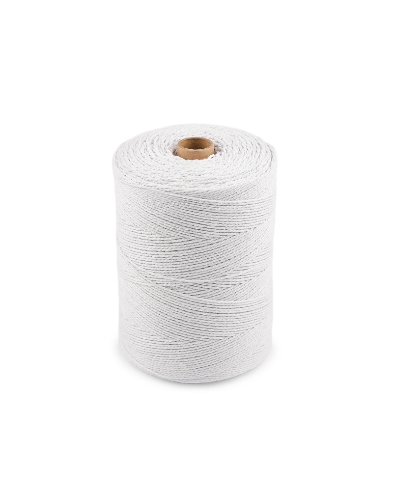 Bavlnená priadza macrame Ø1,5-2 mm rozčesávacia - 1 ks | Mimib
