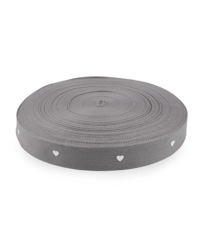 Popruh srdce šírka 38 mm - 1 m | Mimib