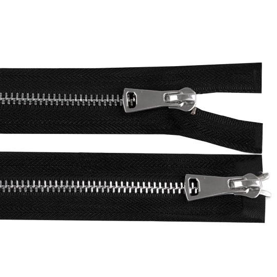 Zips kovový No 5 deliteľný 2 jazdce / dvojcestný 70 cm - 1 ks | Mimib