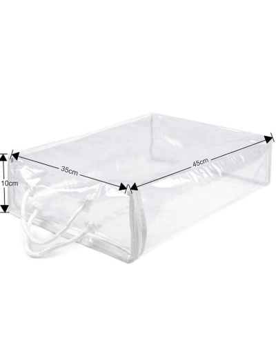 Úložný box / obal PVC so zipsom - 1 ks | Mimib
