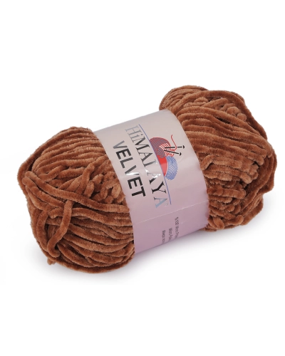 Pletacia ženilková priadza Velvet 100 g - 1 ks | Mimib