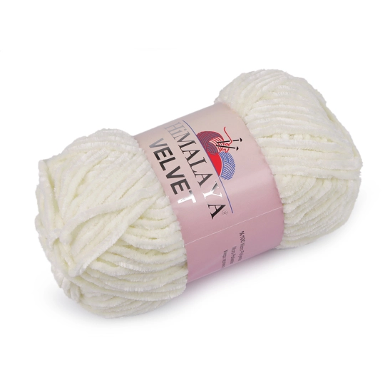 Pletacia ženilková priadza Velvet 100 g - 1 ks | Mimib
