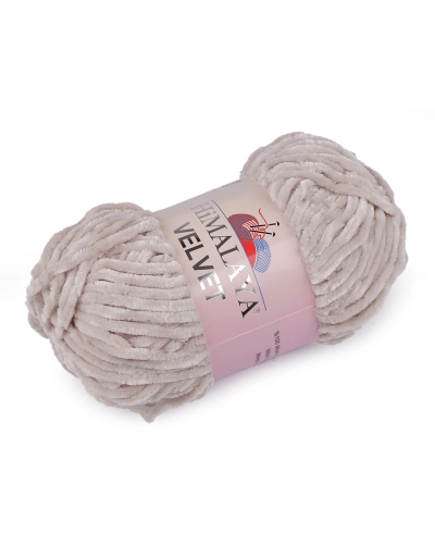 Pletacia ženilková priadza Velvet 100 g - 1 ks | Mimib