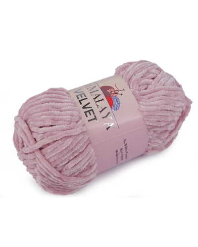 Pletacia ženilková priadza Velvet 100 g - 1 ks | Mimib